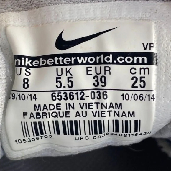 NIKE REAX RUN 9 Shoes Womens 8 Running Training Gray Turquoise Sneakers Lace Up - Picture 11 of 12